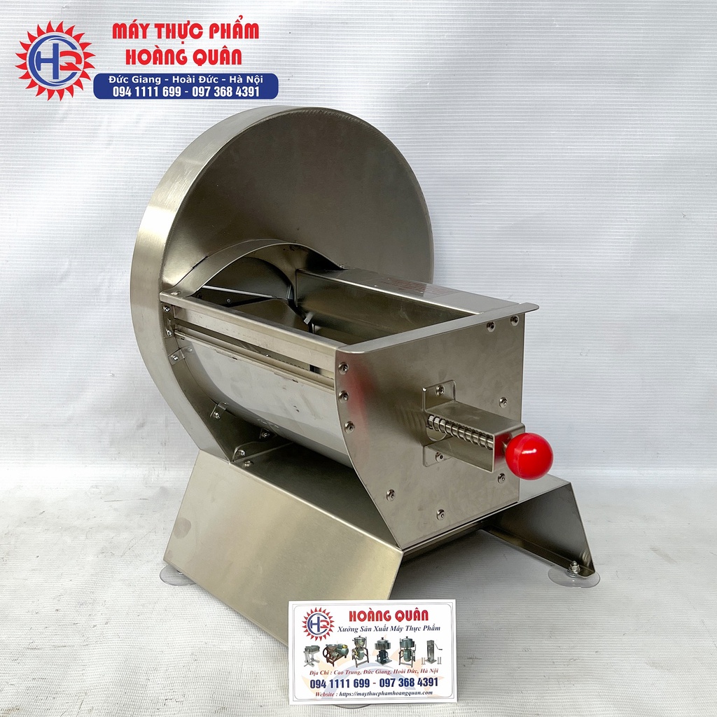 Máy thái lát mỏng trái cây, củ quả INOX QUAY TAY