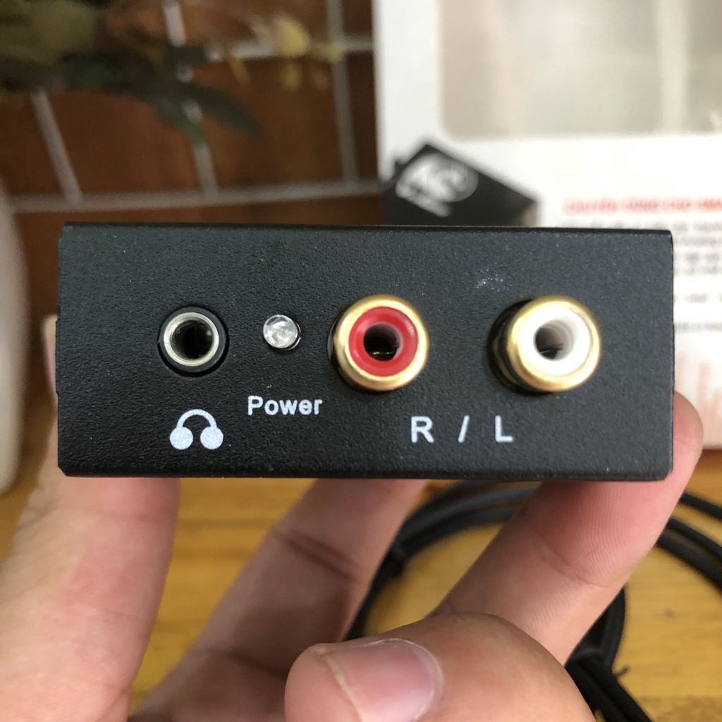 Bộ Chuyển Quang XL2 Optical Sang Audio AV ra Amply + Cáp optical - Bộ chuyển đổi tín hiệu quang có cổng 3.5