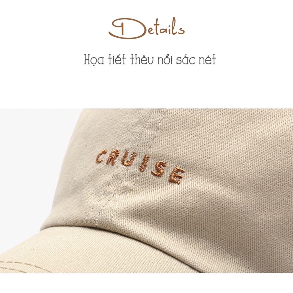Mũ lưỡi trai nón kết hình thêu form unisex thích hợp cho nam và nữ - Hot shop