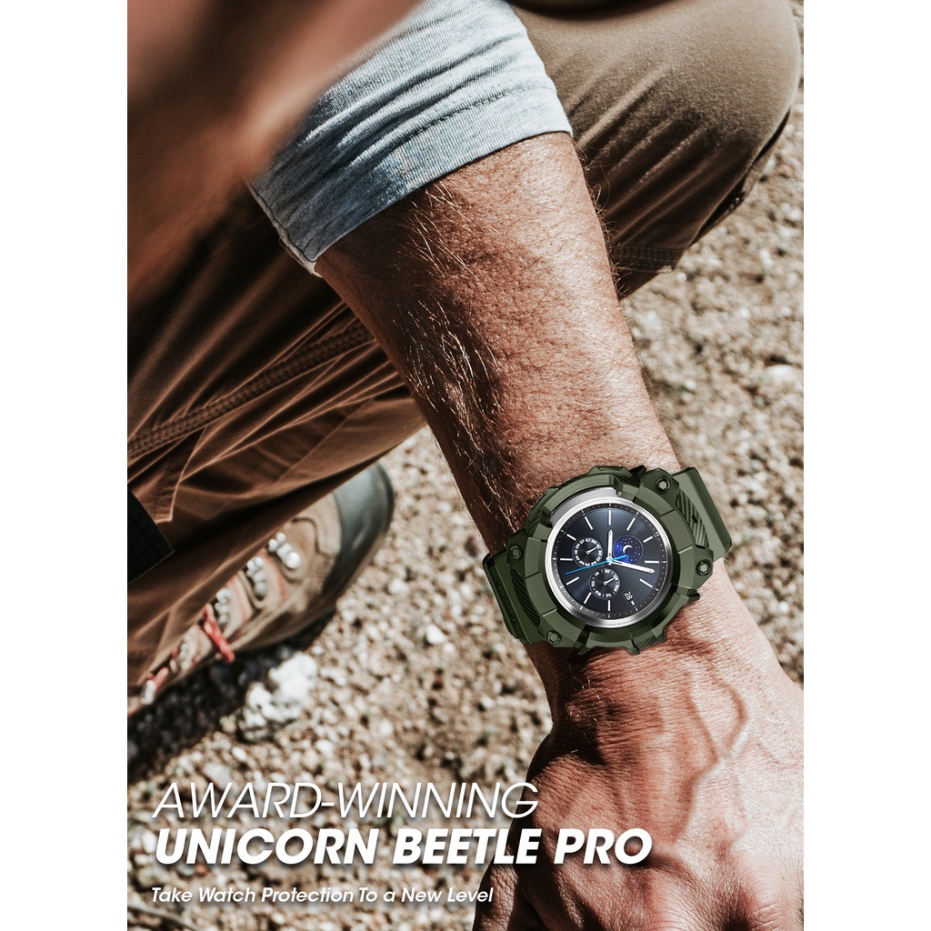 Vỏ bọc SUPCASE bảo vệ toàn diện cho đồng hồ Samsung Galaxy Watch 4 Classic 42mm 2021