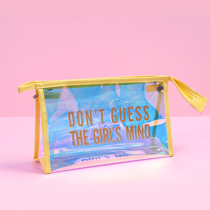 [Mã FAMAYWA2 giảm 10K đơn 50K] Túi cầm tay ánh kim - DON'T GUESS THE GIRL'S MIND | BigBuy360 - bigbuy360.vn