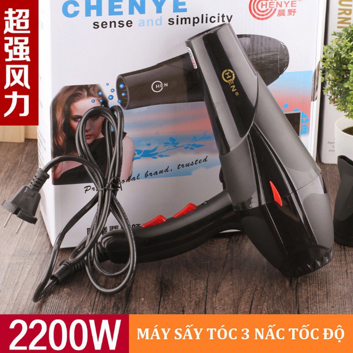 MVP353 Máy Sấy Tóc Chanye❤️FREESHIP❤️Máy sấy Chenye❤️Máy sấy 2 chế độ nhiệt và gió