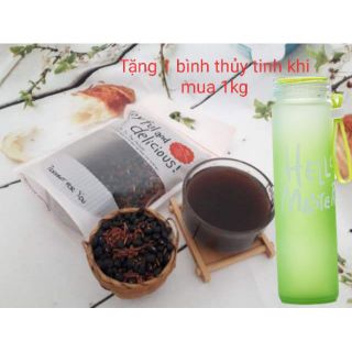 1kg Đậu đen xanh lòng gạo lứt rang