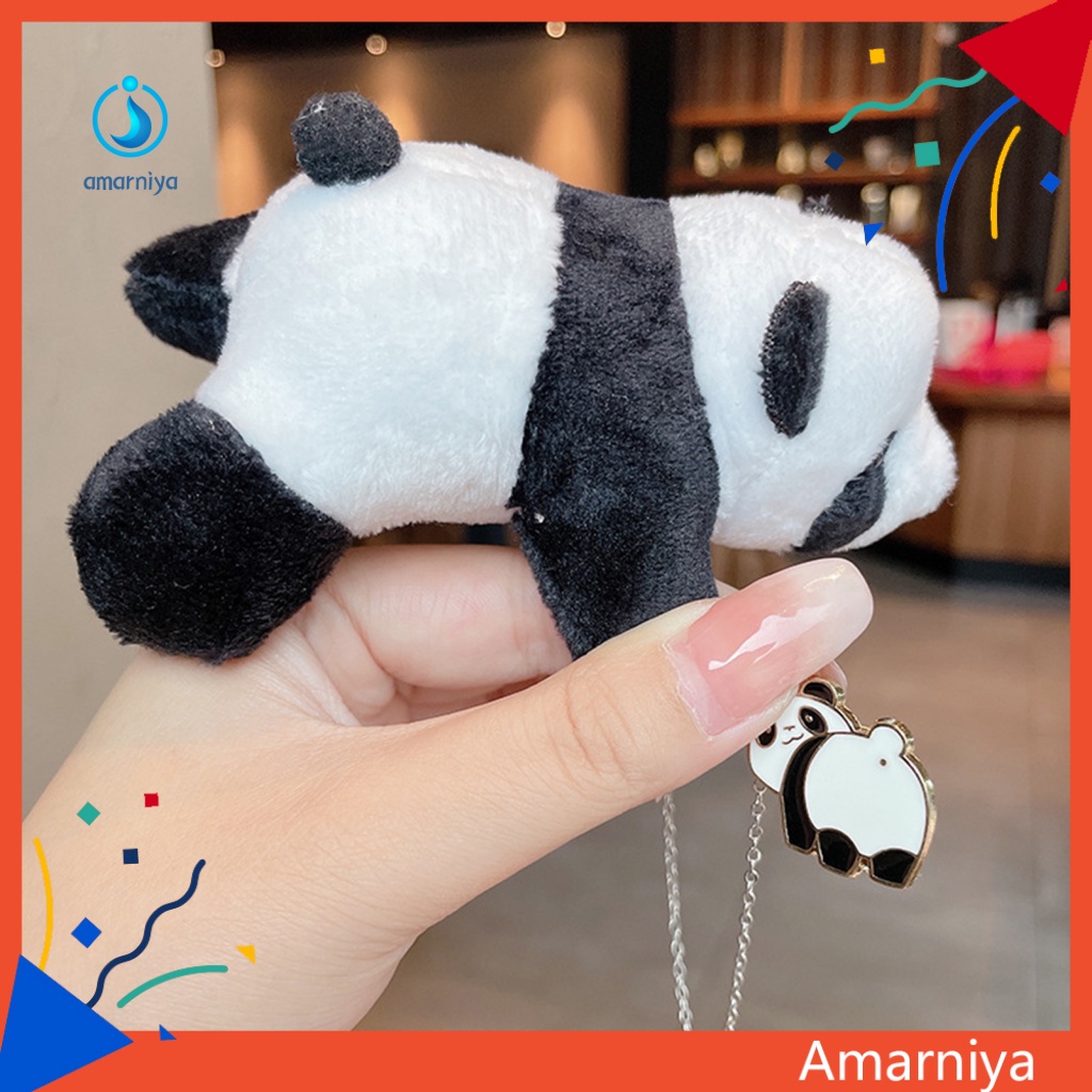 Ghim Cài Áo Hình Gấu Trúc Nhồi Bông Đáng Yêu