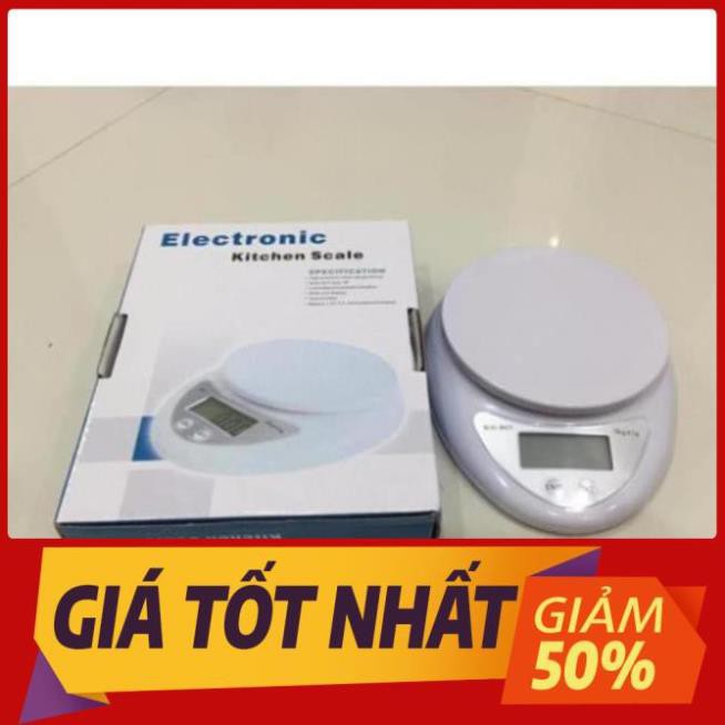 Cân Tiểu Ly 5 Kg Electronic Kitchen Scale – cân thực phẩm gia vị nhà bếp tiện dụng