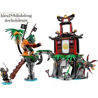 Mô Hình LEGO Ninjago 70604 - Đảo Nhện Độc