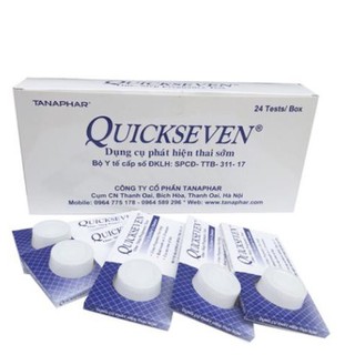 Que thử thai Quickseven (Hộp 24 Que)