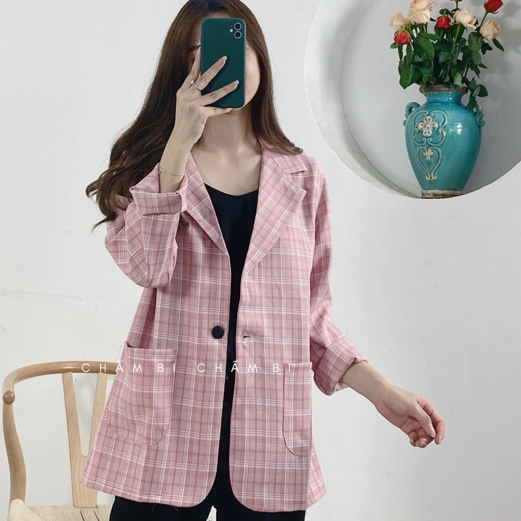 Áo Blazer Vest Nữ Khoác Ngoài Dài Tay Phong Cách Hàn Quốc - A.016 | BigBuy360 - bigbuy360.vn