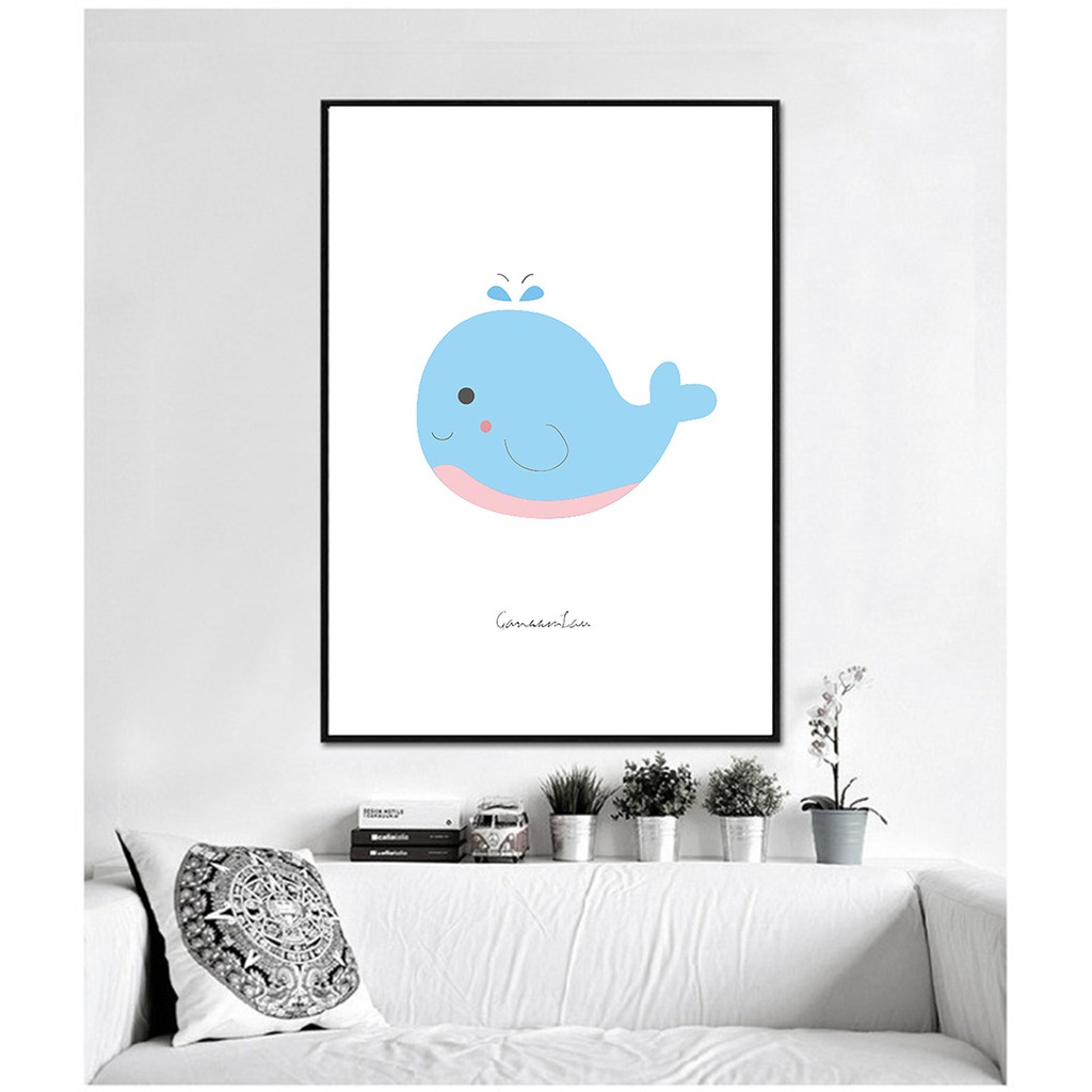 Tổng hợp Tranh Cá Voi Xanh giá rẻ, bán chạy tháng 5/2023 - BeeCost