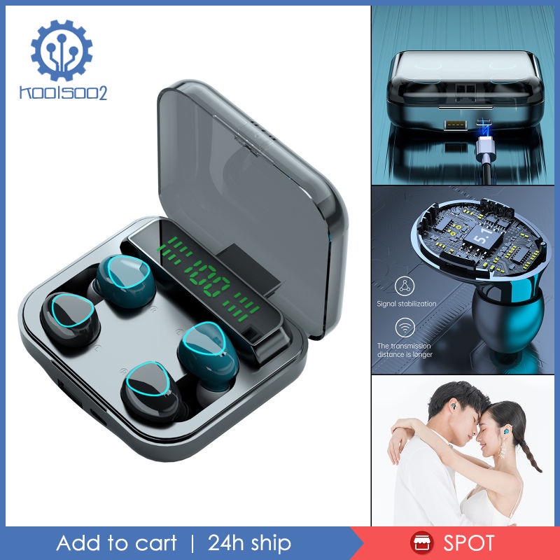 ✨Hàng sẵn sàng✨M22 Wireless Bluetooth 5.1 Headset Sweatproof Headset For Gym Work Sport