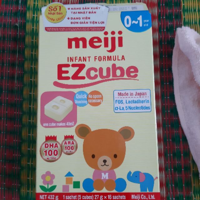 Thanh Lý Sữa Meiji hộp 16 thanh