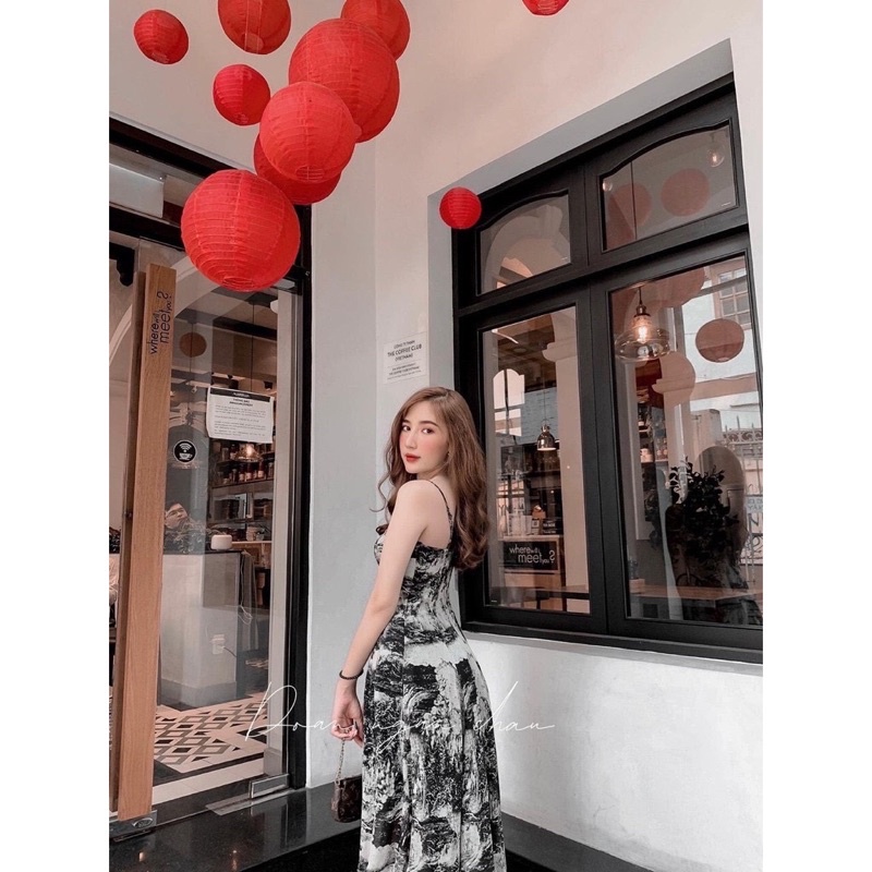 Váy 2 dây loang Loại 1