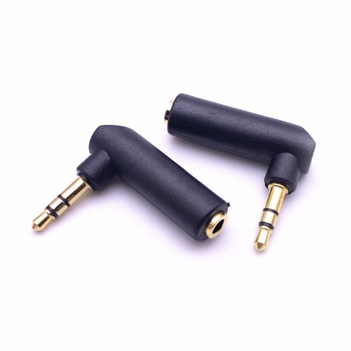 Đầu Nối Jack Audio 3.5 Vuông Góc - 3P STEREO