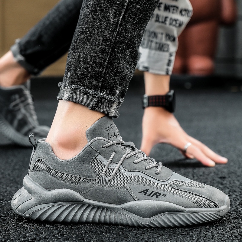 Giày thể thao nam 2021, giày sneaker nam M8 tăng chiều cao phong cách Hàn Quốc cực cool Renti