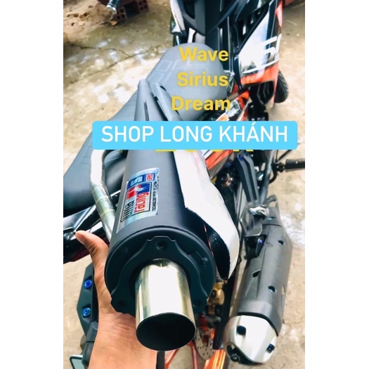 PÔ UMA V4 LUÔN CỔ VÀ ỐP GẮN XE SIRIUS WAVE DREAM CUB SIRI WAVE ĐỜI MỚI BLADE NỔ CỰC HAY