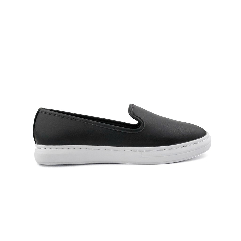 Giày bệt Slip On nữ Da thật cao cấp Da mềm Siêu Nhẹ Siêu Êm HANO - B0755