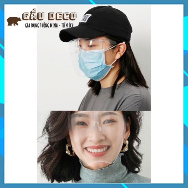 Mắt kính chống bụi khi đi đường [FREESHIP] FACE SHIELD, che hết mặt