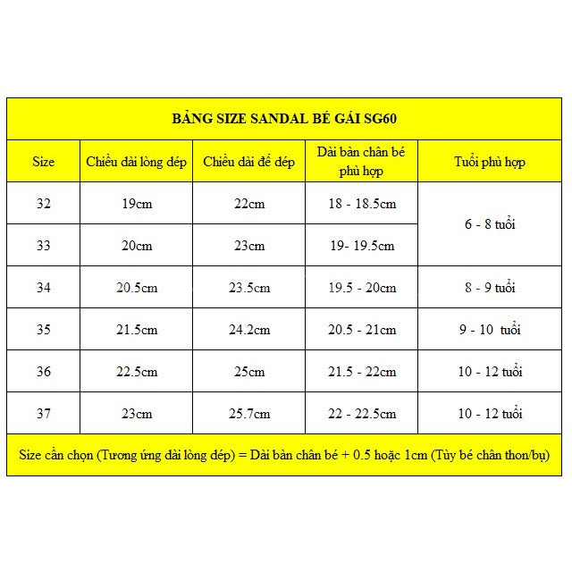 Dép quai hậu sandal bé gái 6 - 12 tuổi quai hậu khỏe khoắn và năng động cho bé đi học đi biển SG60