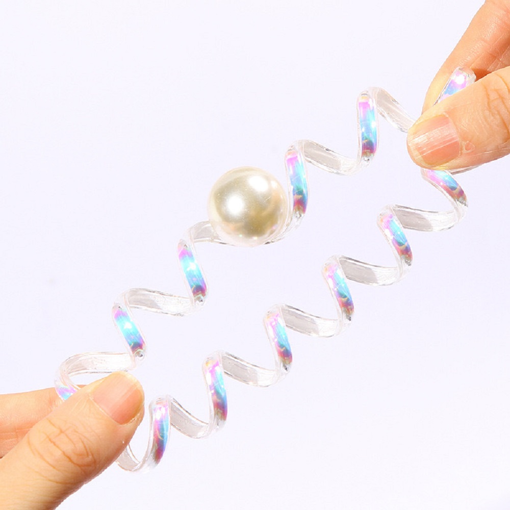 Dây buộc tóc đính ngọc trai giả xinh xắn cho nữ