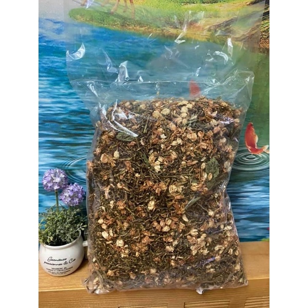 Trà sơn mật hồng sâm sapa 1 kg nhiều hoa nhài cỏ ngọt