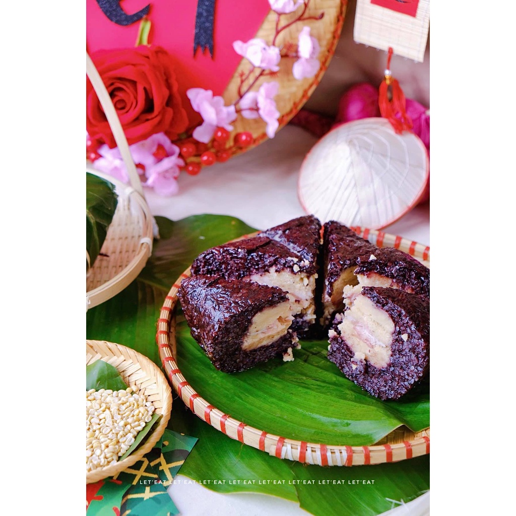 💥SHIP 1H HÀ NỘI💥 Bánh Chưng Gạo Lứt Hút Chân Không 100% Eatclean (500gr-1kg) | BigBuy360 - bigbuy360.vn