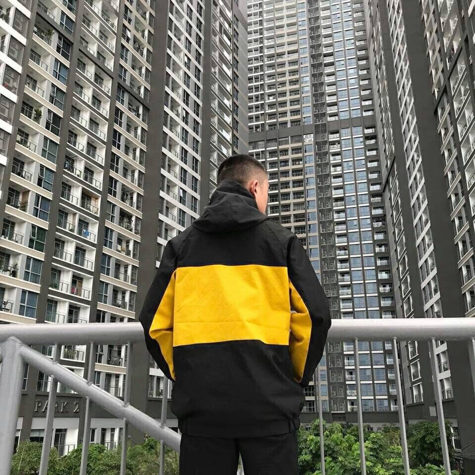 Áo Khoác JACKET HIGHCLUB VÀNG ĐEN YB UNISEX