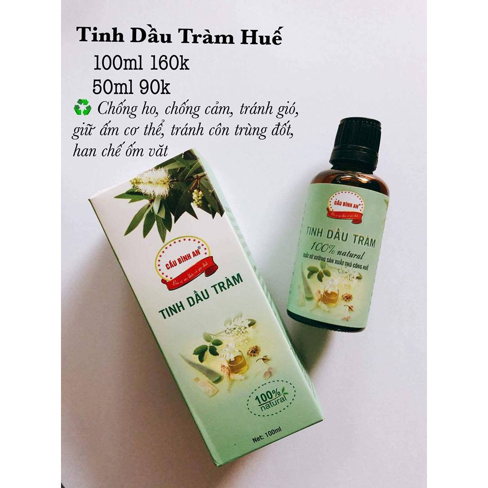 Tinh dầu tràm Huế ( Cầu Bình An) - Lọ 50ml