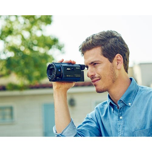 Máy quay phim 4K tích hợp máy chiếu Sony Handycam FDR-AXP55 chính hãng