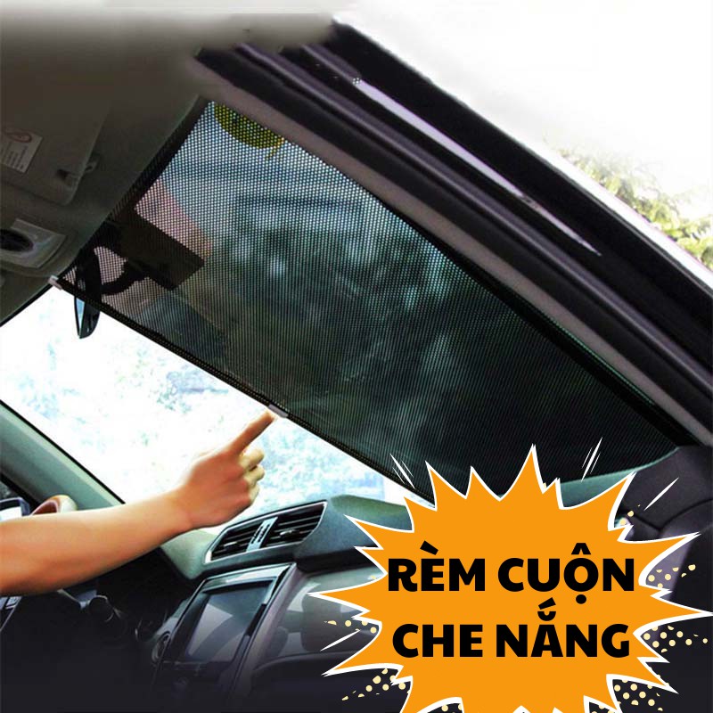 Rèm Che Nắng, Rèm Che Tự Cuốn Dành Cho Kính Ô Tô - AUTO..BEN