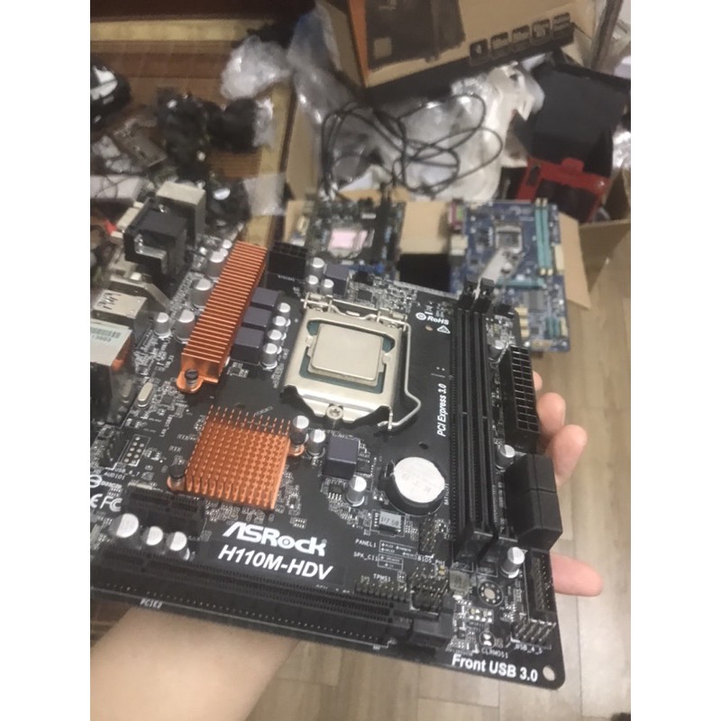 Combo main h110 +G3900 like new bh 1 năm