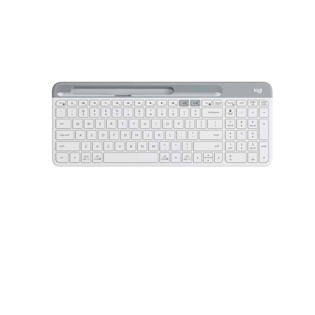 Bàn phím không dây bluetooth Logitech K580 Slim Multi device - Kết nối đa thiết bị, bluetooth, USB Unifying.