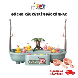 Bộ Đồ Chơi Câu Cá Trên Đảo Có Nhạc Ahihi , Nước Chảy Tự Động Sử Dụng Pin, Đồ Chơi Giải Trí Cho Cả Gia Đình
