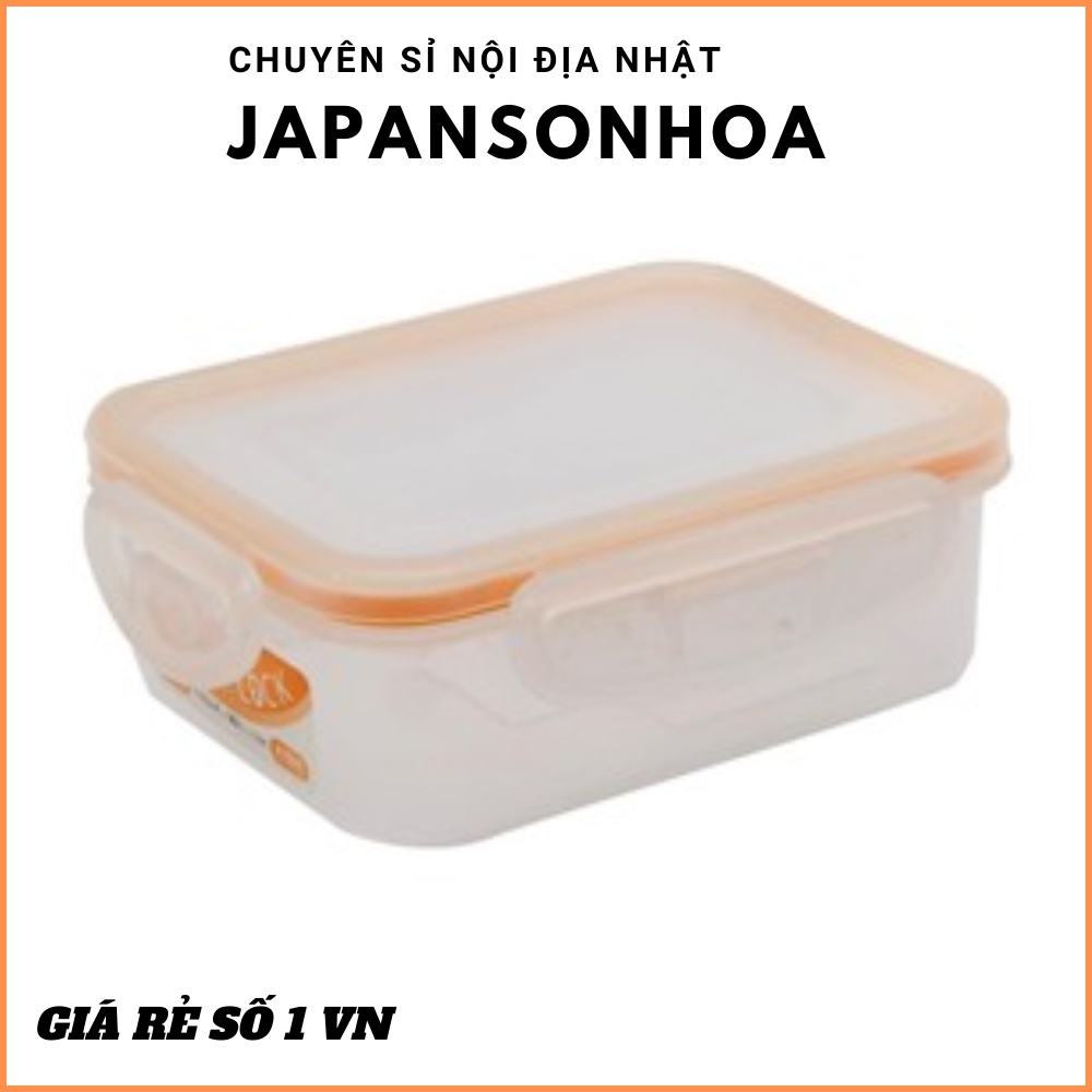 Hộp bảo quản thực phẩm màu cam Yamada⚡𝗙𝗥𝗘𝗘 𝗦𝗛𝗜𝗣 ⚡Rất tiện lợi cho những chuyến du lịch, dã ngoại.