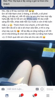 Bộ tắm trắng White ConC