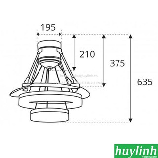 QUẠT TRẦN ĐÈN LED SINWA QY003