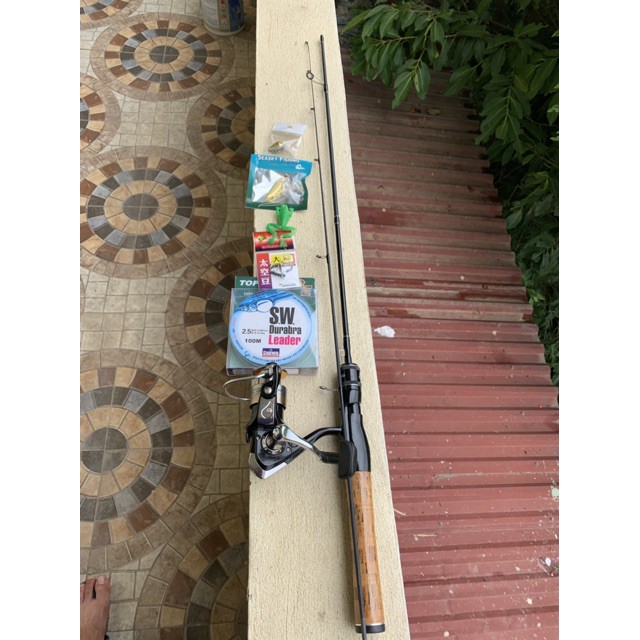 Combo cần UL chuyên lure suối ,lure lóc cảm giác hàng  hót