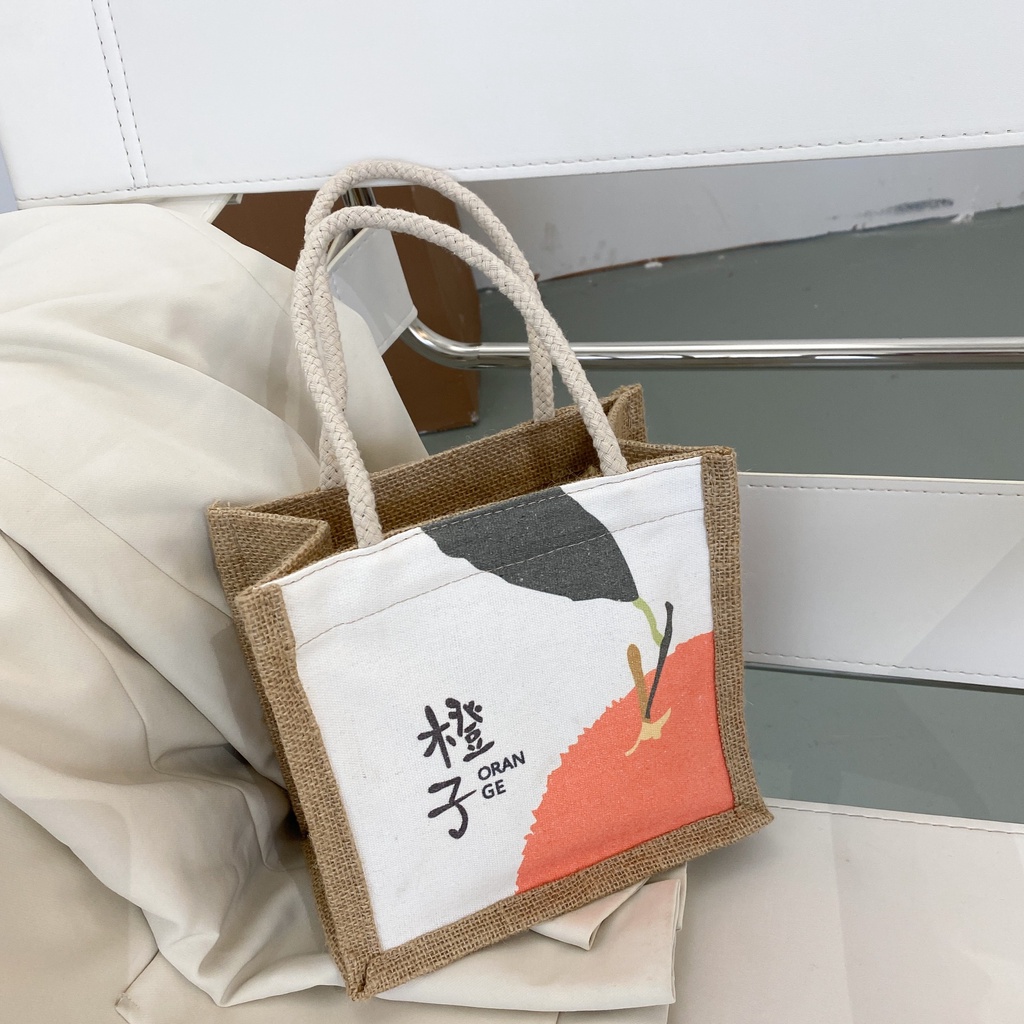 Túi tote nữ vải canvas thời trang Hàn Quốc phong cách dễ thương IG203