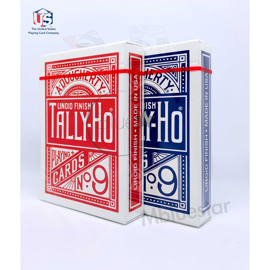 Bài Ảo Thuật Tally-Ho No.9 USPCC 88*66MM
