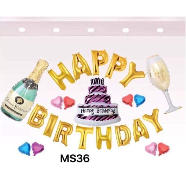 SET BÓNG SINH NHẬT (MS36)