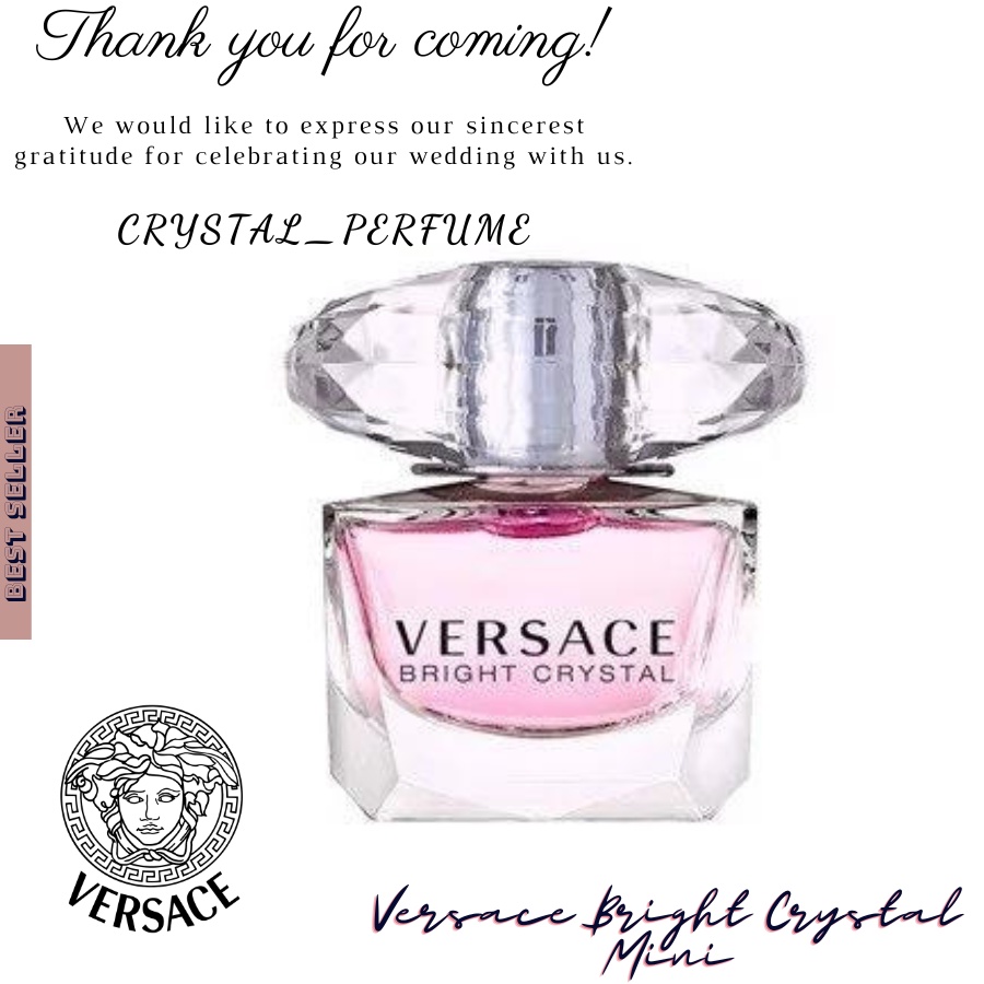 Nước hoa nữ Versace Bright Crystal Absolu Mini 5ml