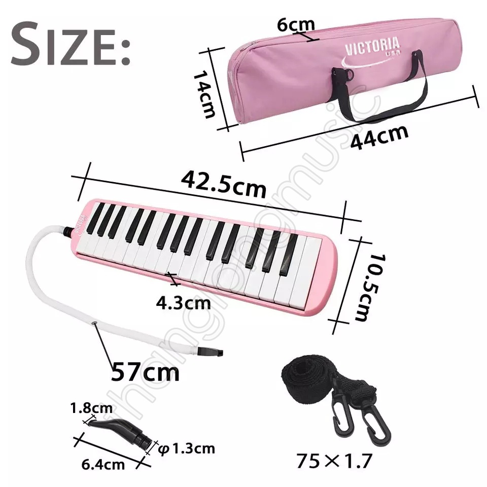 Kèn Melodion Melodica 32 Phím Kèm Túi Đựng, Quai Xách