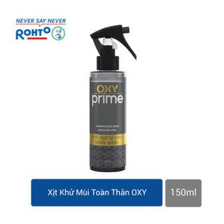 Xịt khử mùi toàn thân OXY Prime Anti-aging Odor Body Spray 150ml - 0514570