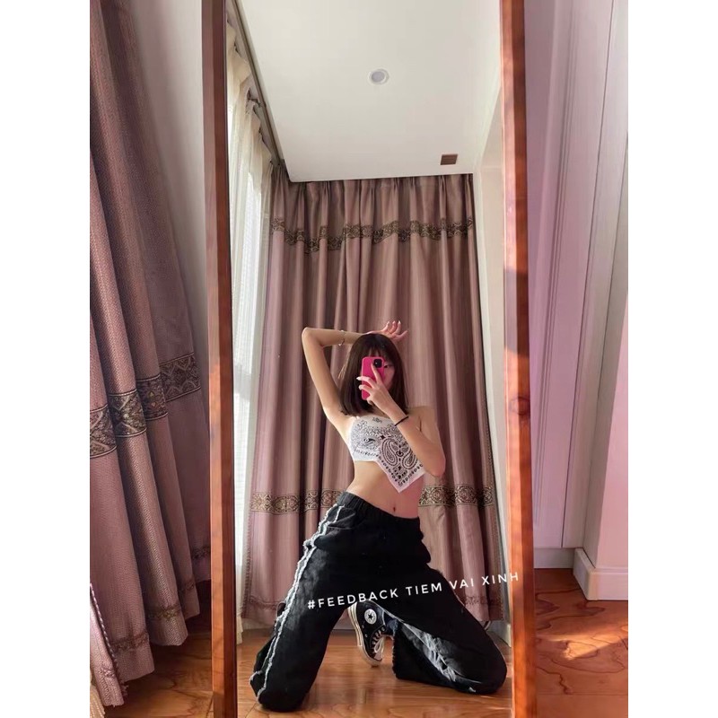 Áo Croptop 🍊[Tiệm Vải Xinh]🍊 Áo Khăn Bandana Quây Ngực - Ống Lưng Chun Dễ Mặc - Hàng Quảng Châu | WebRaoVat - webraovat.net.vn