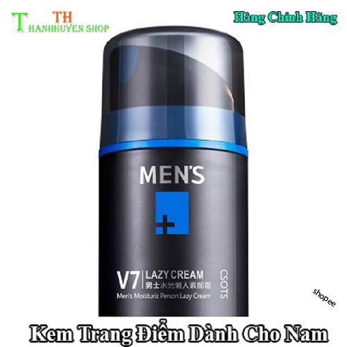 (Giá Hủy Diệt) Lazy Cream Kem Che Khuyết Điểm Makeup Nâng Tone Da Cho Nam (Mỹ Phẩm Trung Quốc Nội Địa)