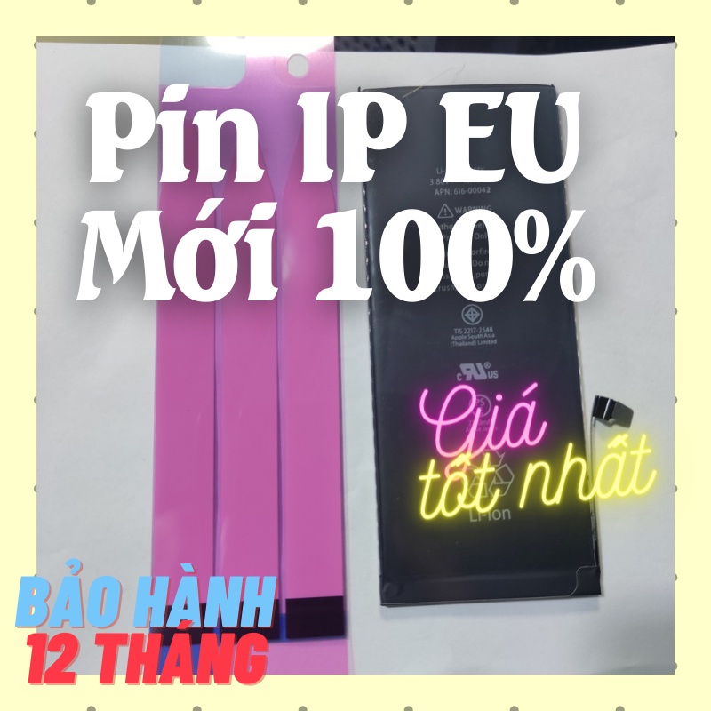 Pin EU xuất châu âu 5 5S 5C 6 6S 6 plus 6s plus 7 7 plus 8 8plus