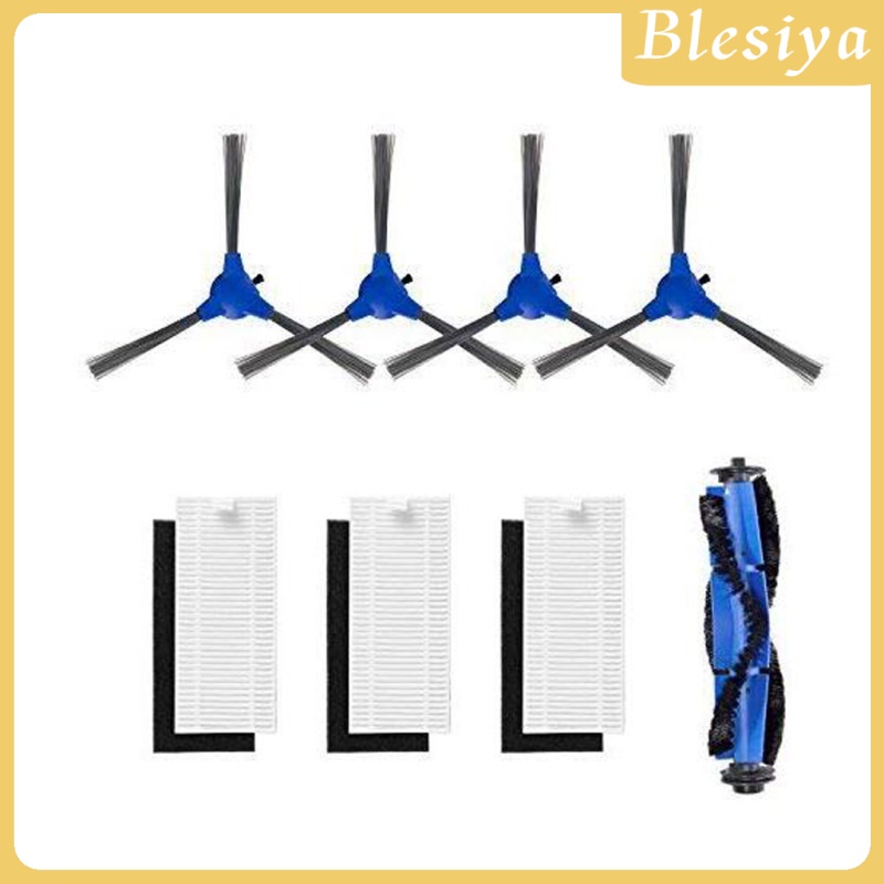Set 11 sản phẩm gồm chổi chính/ chổi bên và bộ lọc thay thế cho Eufy Robovac 11s 30