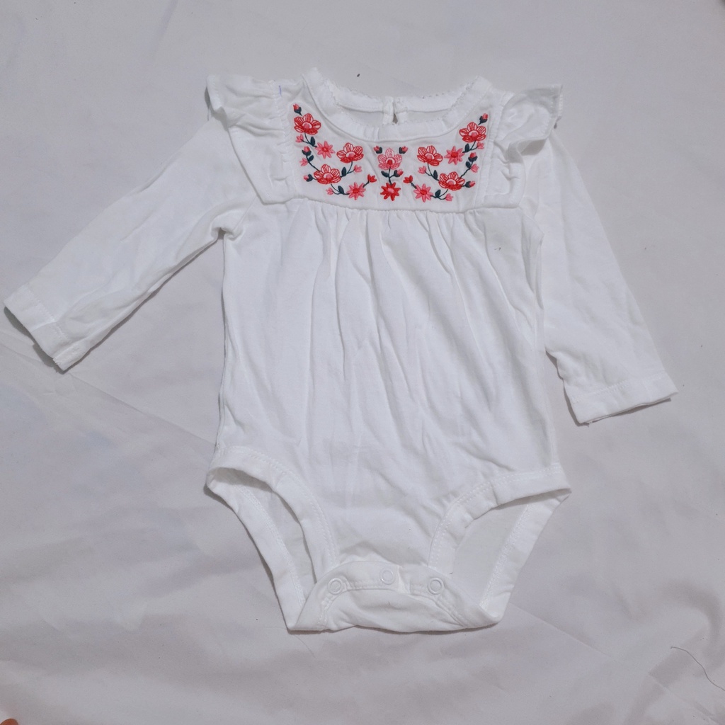 [Chọn mẫu- 24m] Body chip dài tay hàng xuất dư cho bé trai bé gái