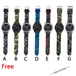 Dây đeo thay thế họa tiết rằn ri dành cho đồng hồ thông minh Samsung Gear S3 Classic/Frontier