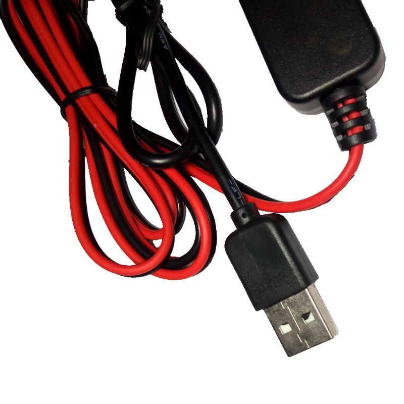 Dây Nguồn Giảm Áp 2x AA AAA DC 5V - 3V