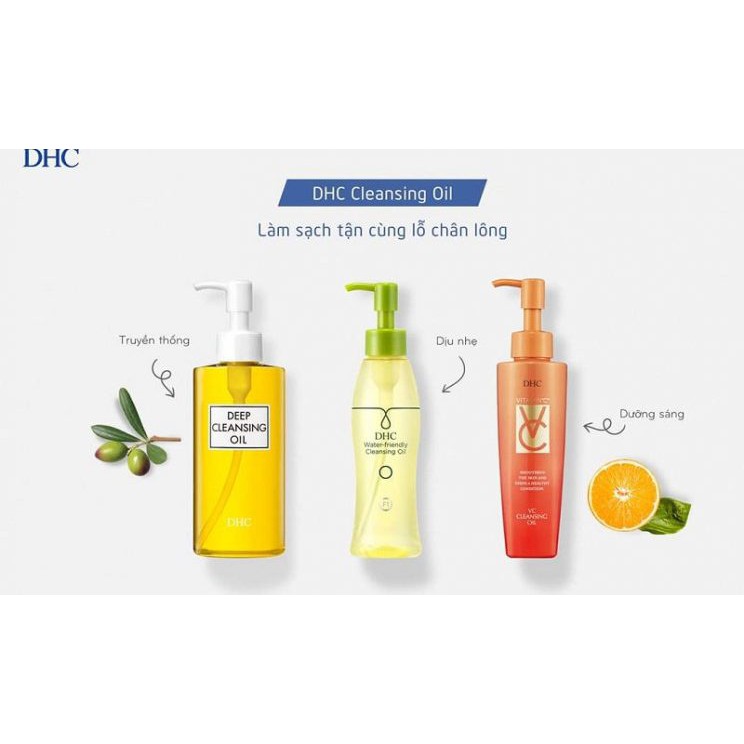 Dầu tẩy trang Olive DHC Deep Cleansing Oil (SS) 70ml JAPMALL